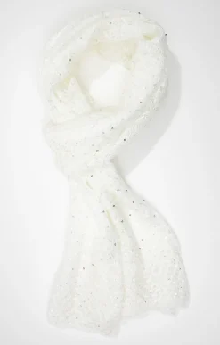 Accessoires<Armand Thiery ECHARPE TRICOTEE - Écru