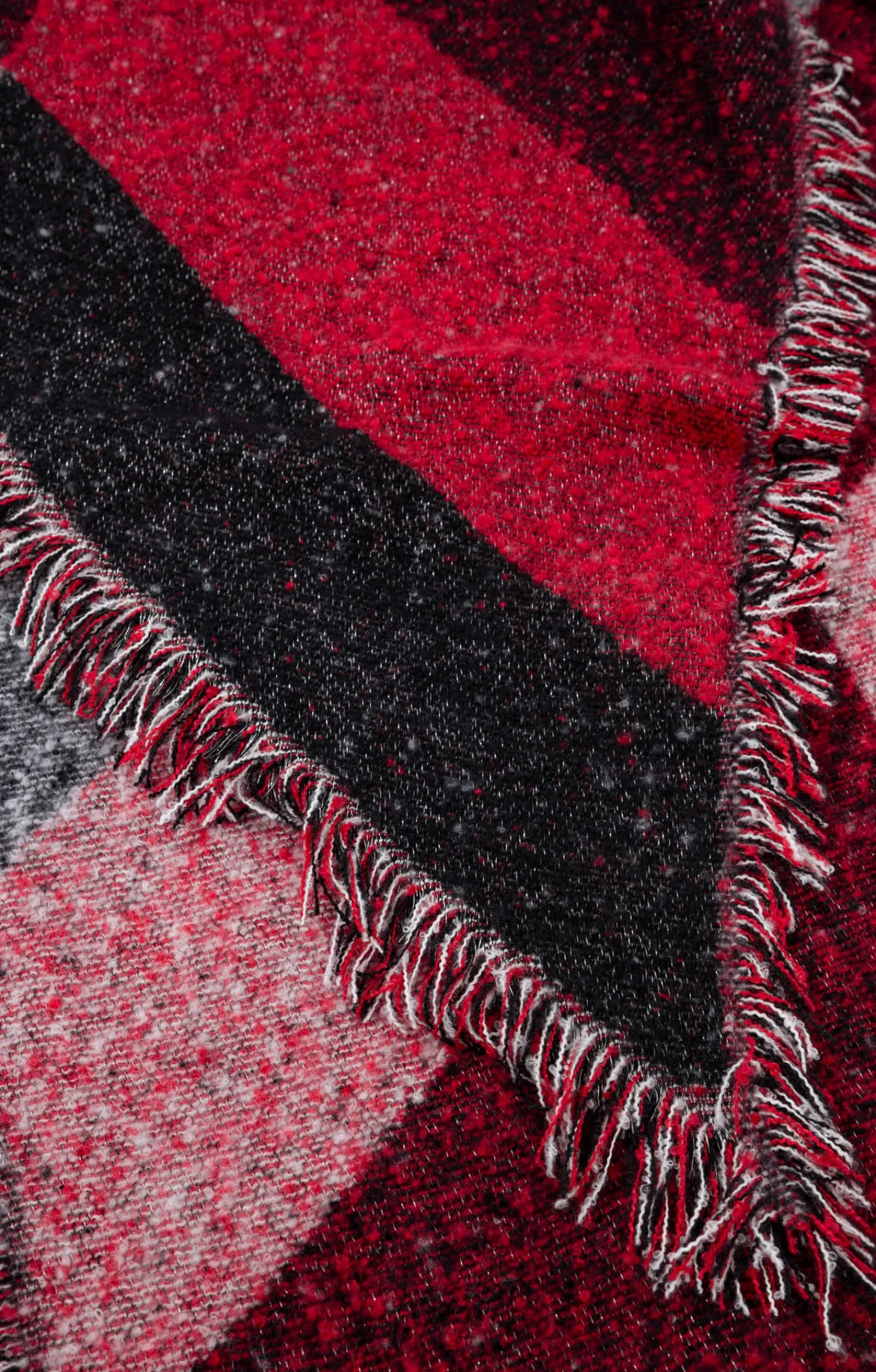 Accessoires<Armand Thiery FOULARD CHAUD TISSE - Rouge