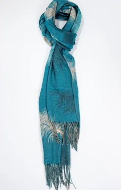 Accessoires<Armand Thiery FOULARD EN JACQUARD LEGER TISSE - Canard