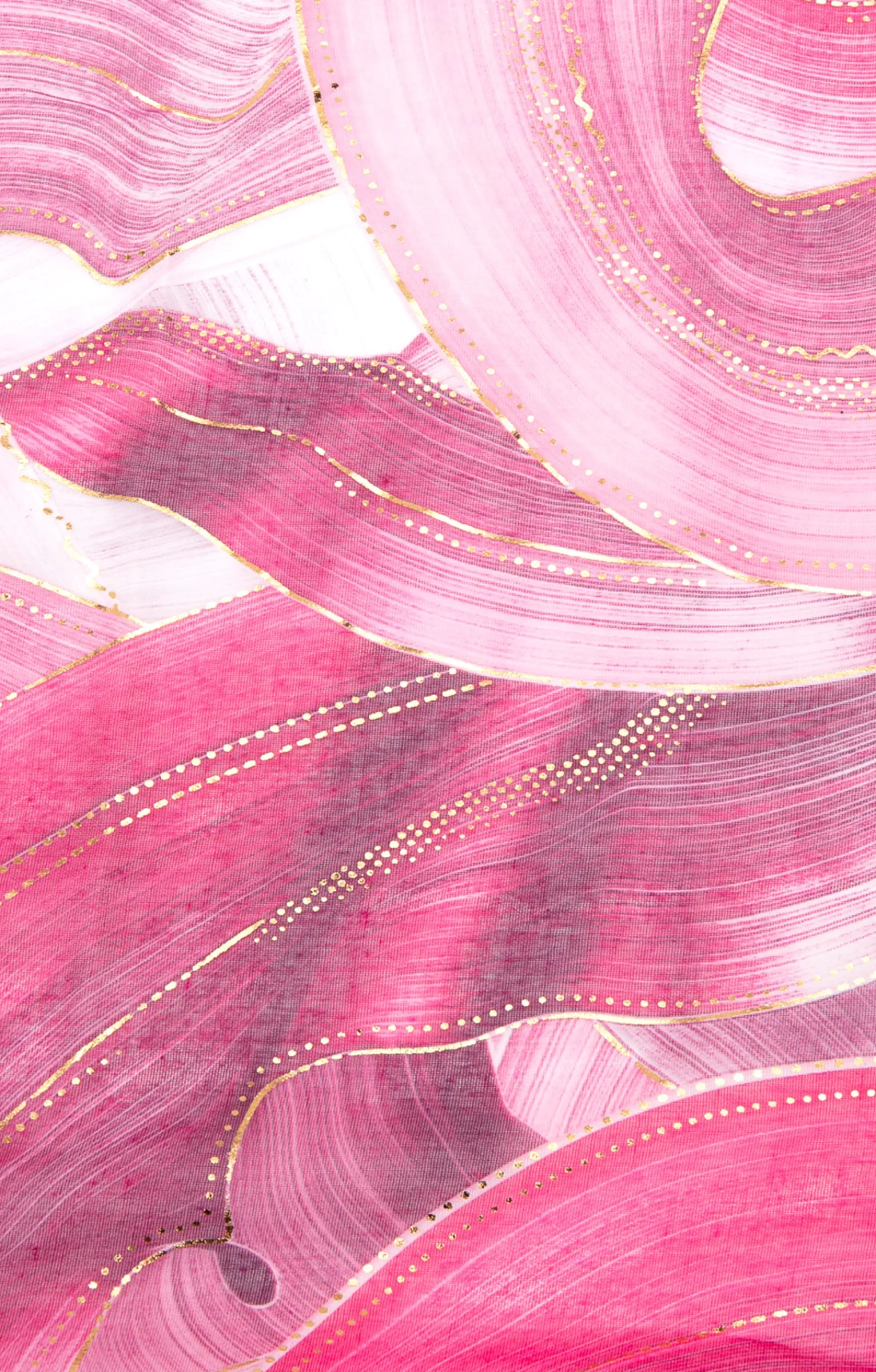 Accessoires<Armand Thiery Foulard imprimé abstrait - Framboise