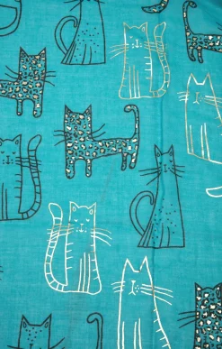 Accessoires<Armand Thiery Foulard imprimé chats - Canard