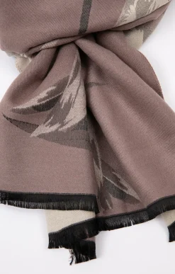 Accessoires<Armand Thiery FOULARD JACQUARD CHAUD - Beige