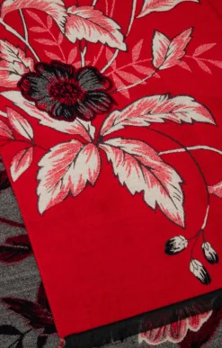 Accessoires<Armand Thiery FOULARD JACQUARD CHAUD - Rouge