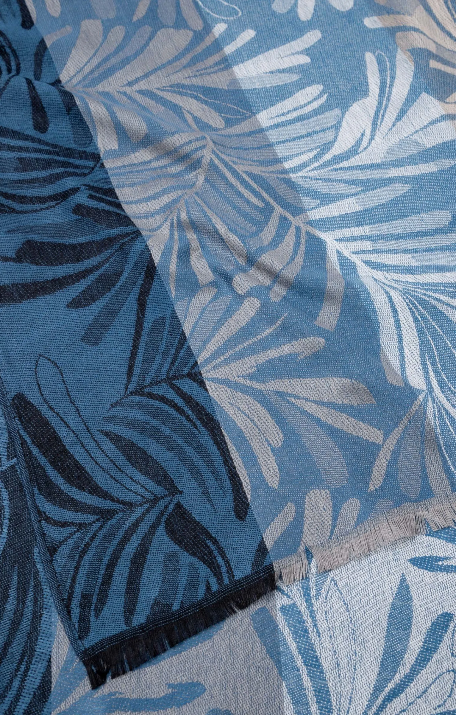 Accessoires<Armand Thiery FOULARD JACQUARD CLASSIQUE - Indigo