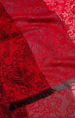 Accessoires<Armand Thiery FOULARD JACQUARD CLASSIQUE - Rouge