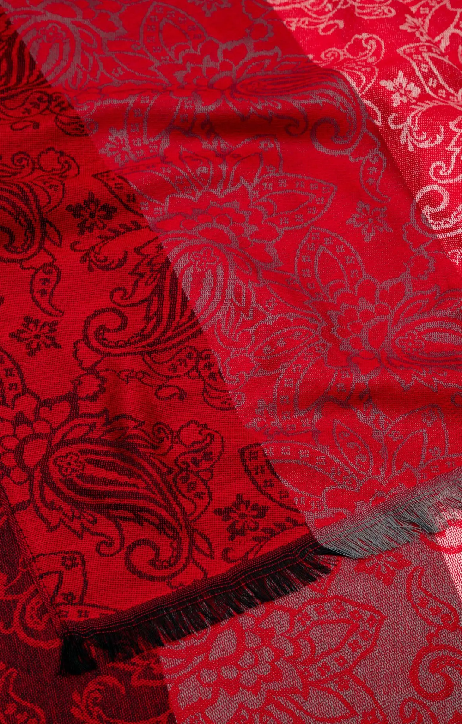 Accessoires<Armand Thiery FOULARD JACQUARD CLASSIQUE - Rouge