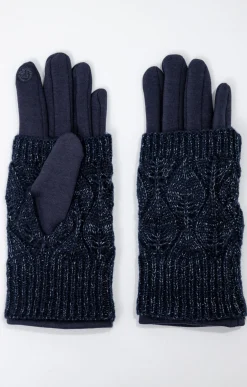 Accessoires<Armand Thiery Gants 2 en 1 bimatière - Marine