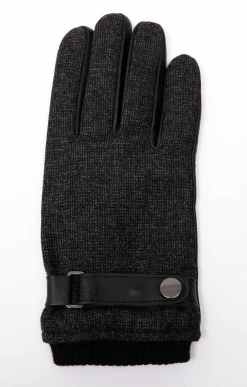 Accessoires<Armand Thiery Gants en cuir - Noir