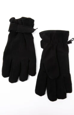 Accessoires<Armand Thiery Gants en polaire - Noir