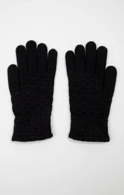Accessoires<Armand Thiery Gants tricot - Noir