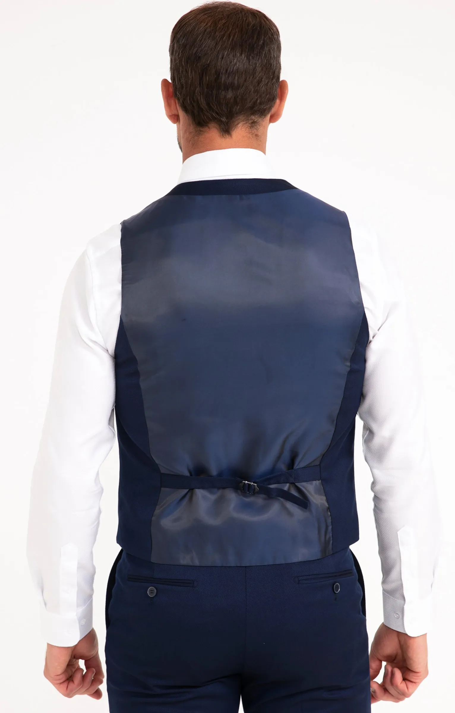 Costumes<Armand Thiery Gilet de costume Flotta - Marine