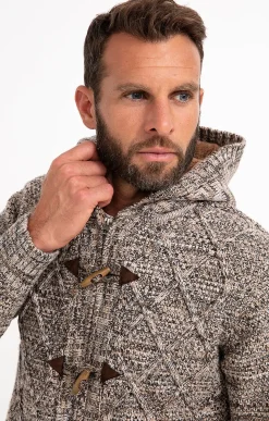 Pulls & Gilets<Armand Thiery Gilet doublé sherpa avec capuche - Camel