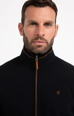 Pulls & Gilets<Armand Thiery Gilet manches longues Bimat - Marine