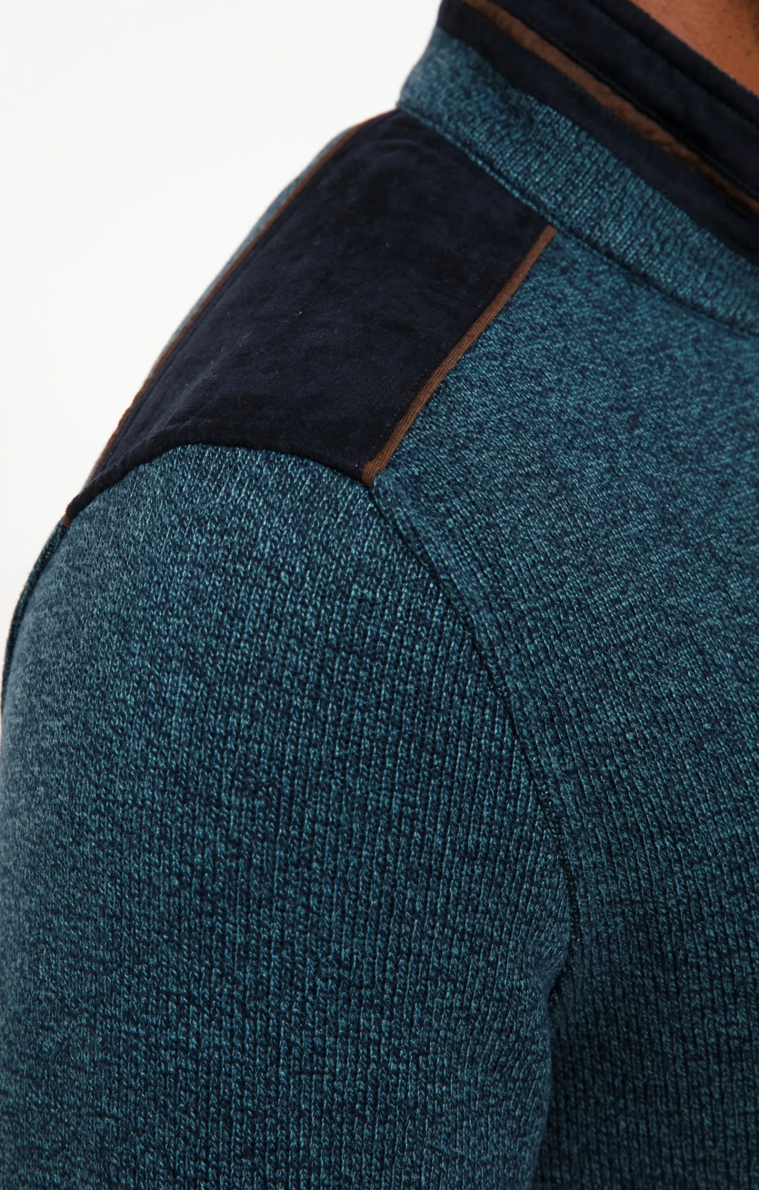 Pulls & Gilets<Armand Thiery Gilet manches longues Chaud - Pétrole