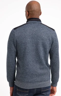 Pulls & Gilets<Armand Thiery Gilet manches longues Chaud - Marine