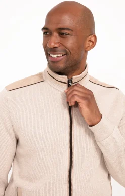 Pulls & Gilets<Armand Thiery Gilet manches longues Chaud - Beige