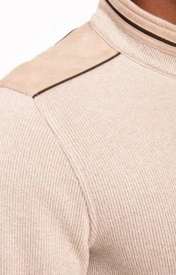 Pulls & Gilets<Armand Thiery Gilet manches longues Chaud - Beige