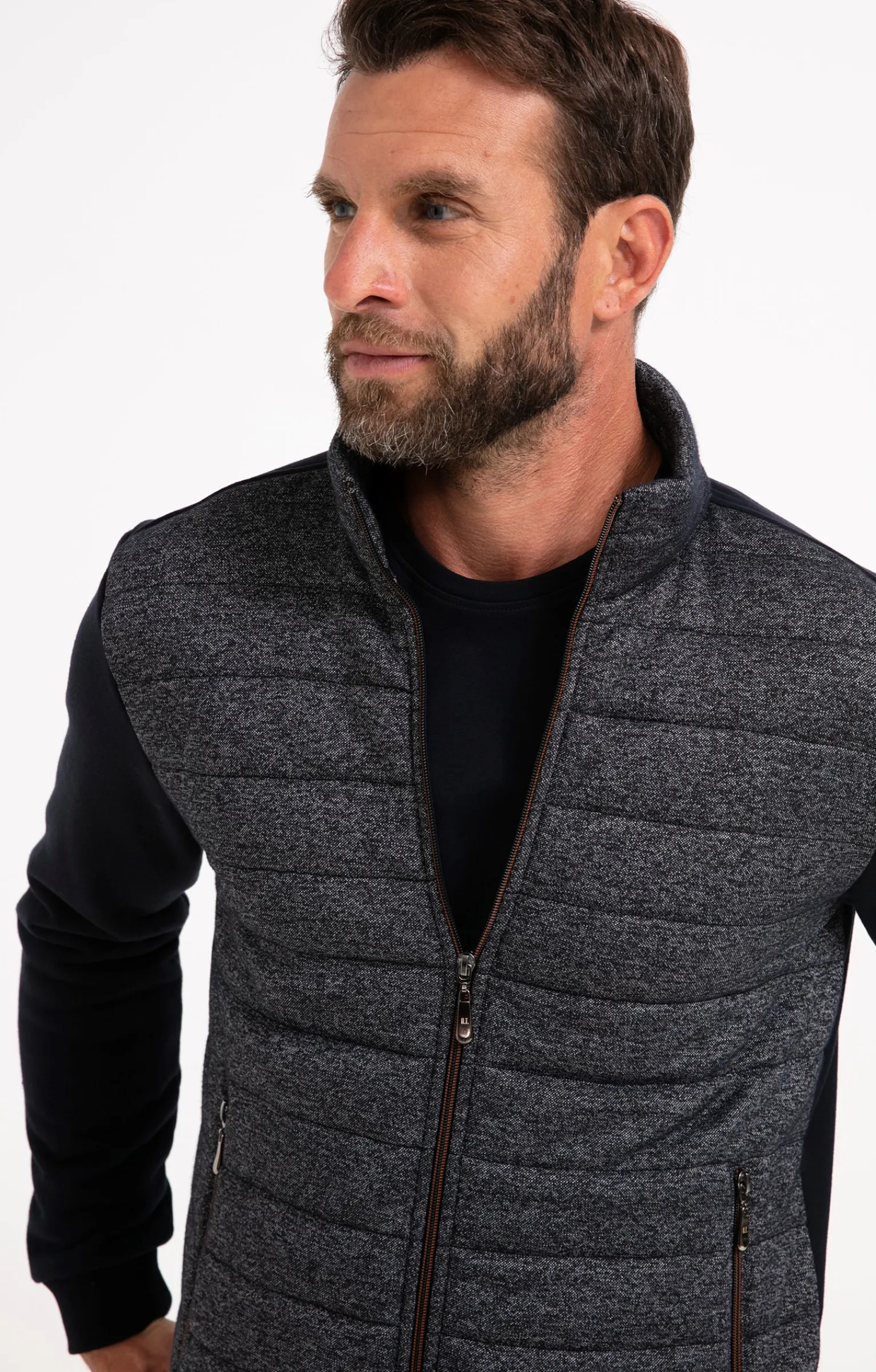 Pulls & Gilets<Armand Thiery Gilet manches longues Comfy - Marine