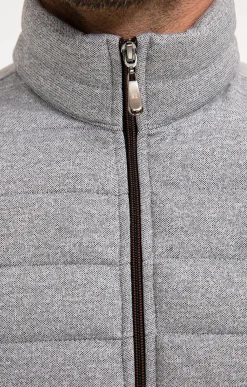 Pulls & Gilets<Armand Thiery Gilet manches longues Comfy - Grisclair