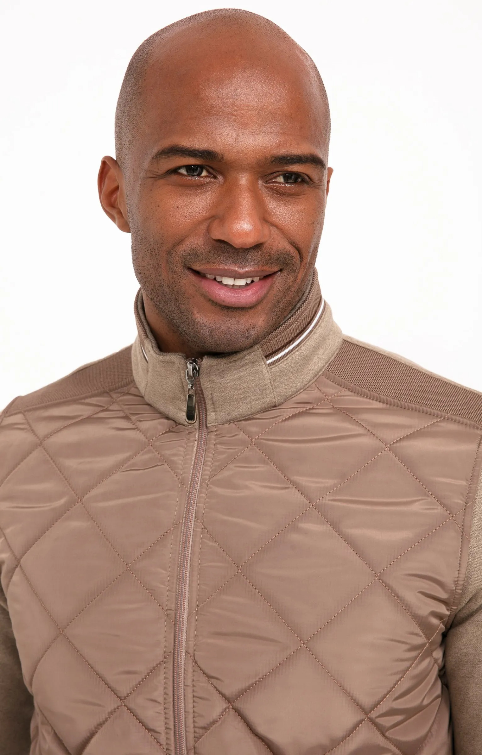 Pulls & Gilets<Armand Thiery Gilet manches longues Diams - Beige