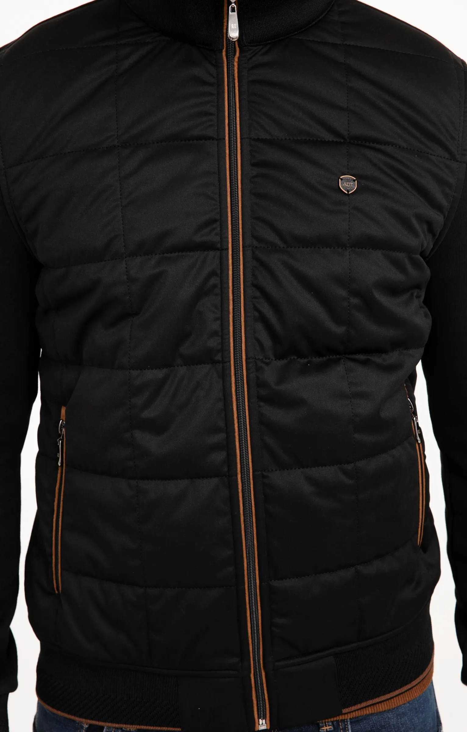 Pulls & Gilets<Armand Thiery Gilet manches longues Quadry - Noir