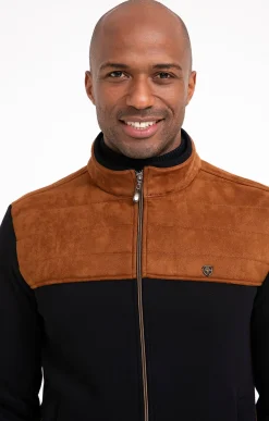 Pulls & Gilets<Armand Thiery Gilet manches longues Top suedy - Marine