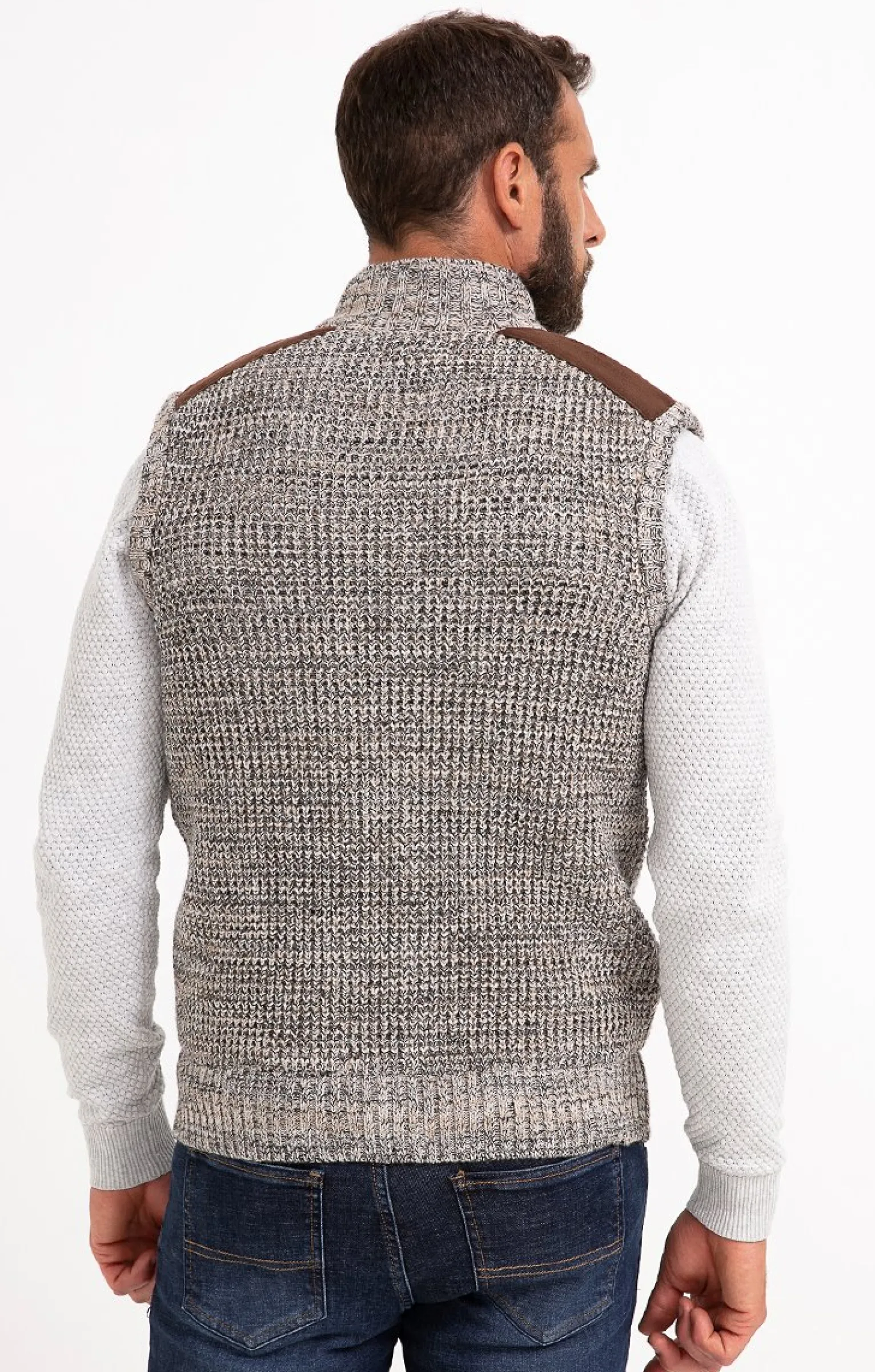 Pulls & Gilets<Armand Thiery Gilet sans manche doublé sherpa - Camel