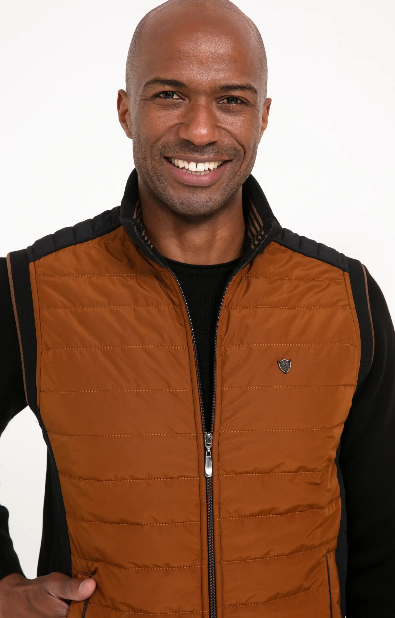 Pulls & Gilets<Armand Thiery Gilet sans manches Camy bico - Noir