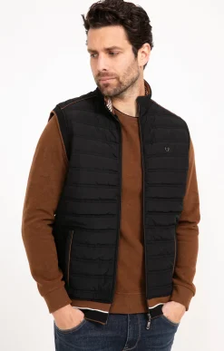 Pulls & Gilets<Armand Thiery Gilet sans manches Nautical - Noir