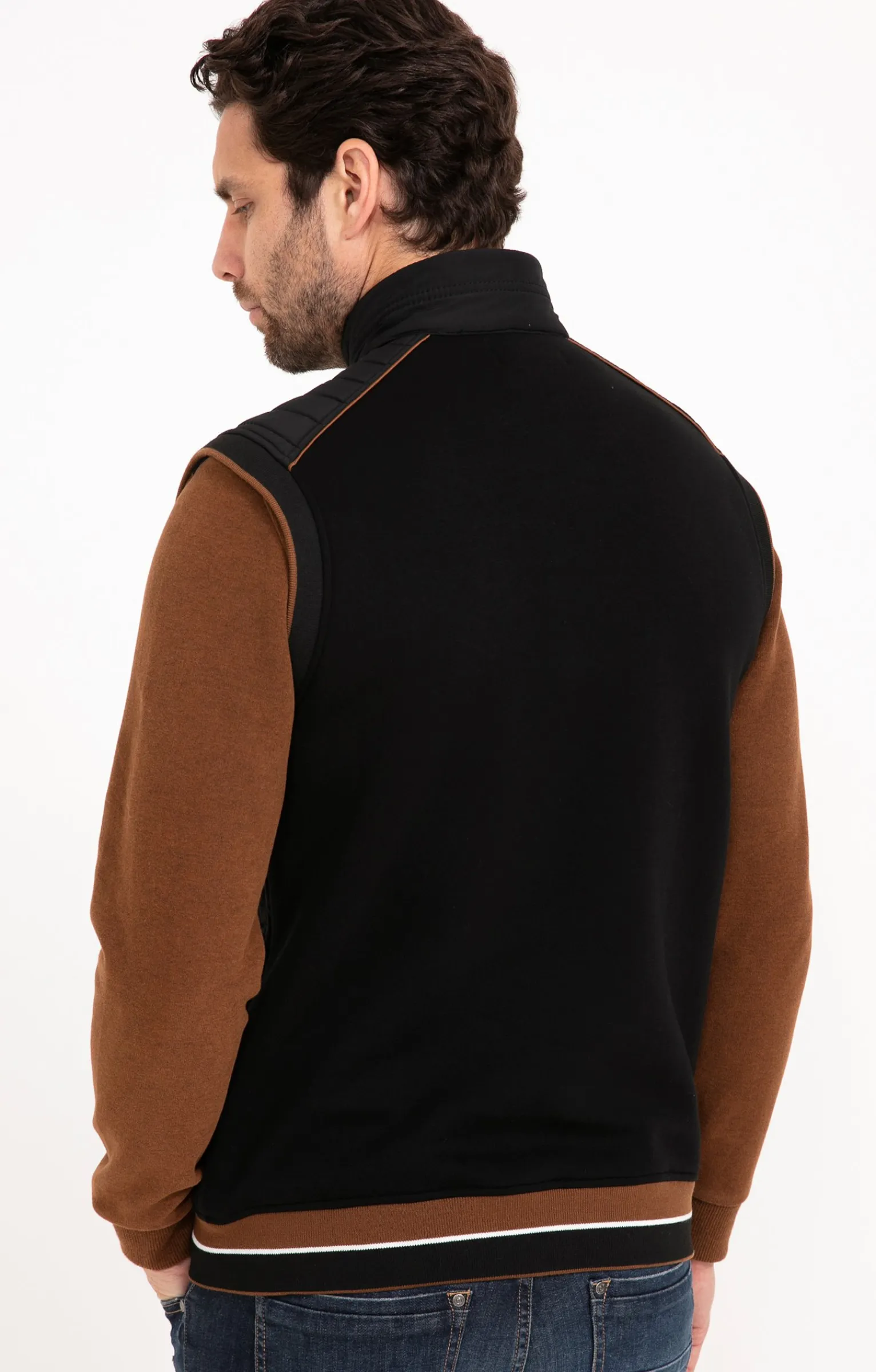 Pulls & Gilets<Armand Thiery Gilet sans manches Nautical - Noir