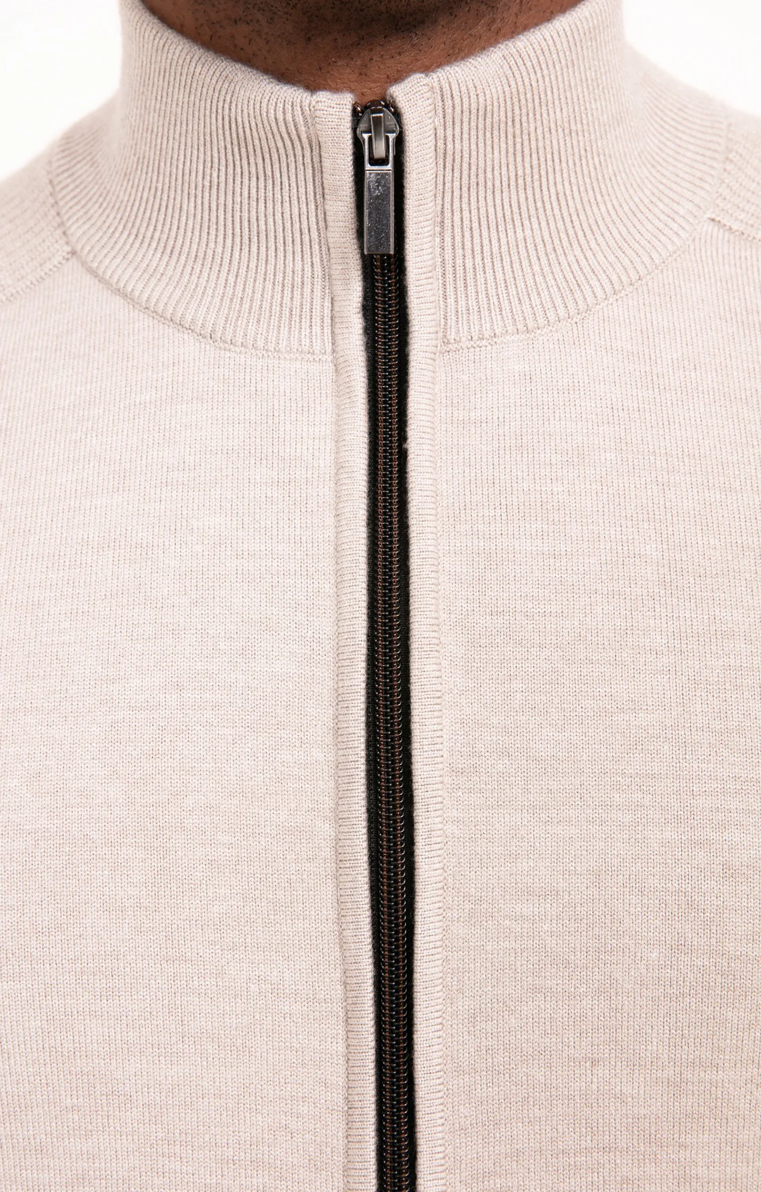 Pulls & Gilets<Armand Thiery Gilet uni détails camel - Beige