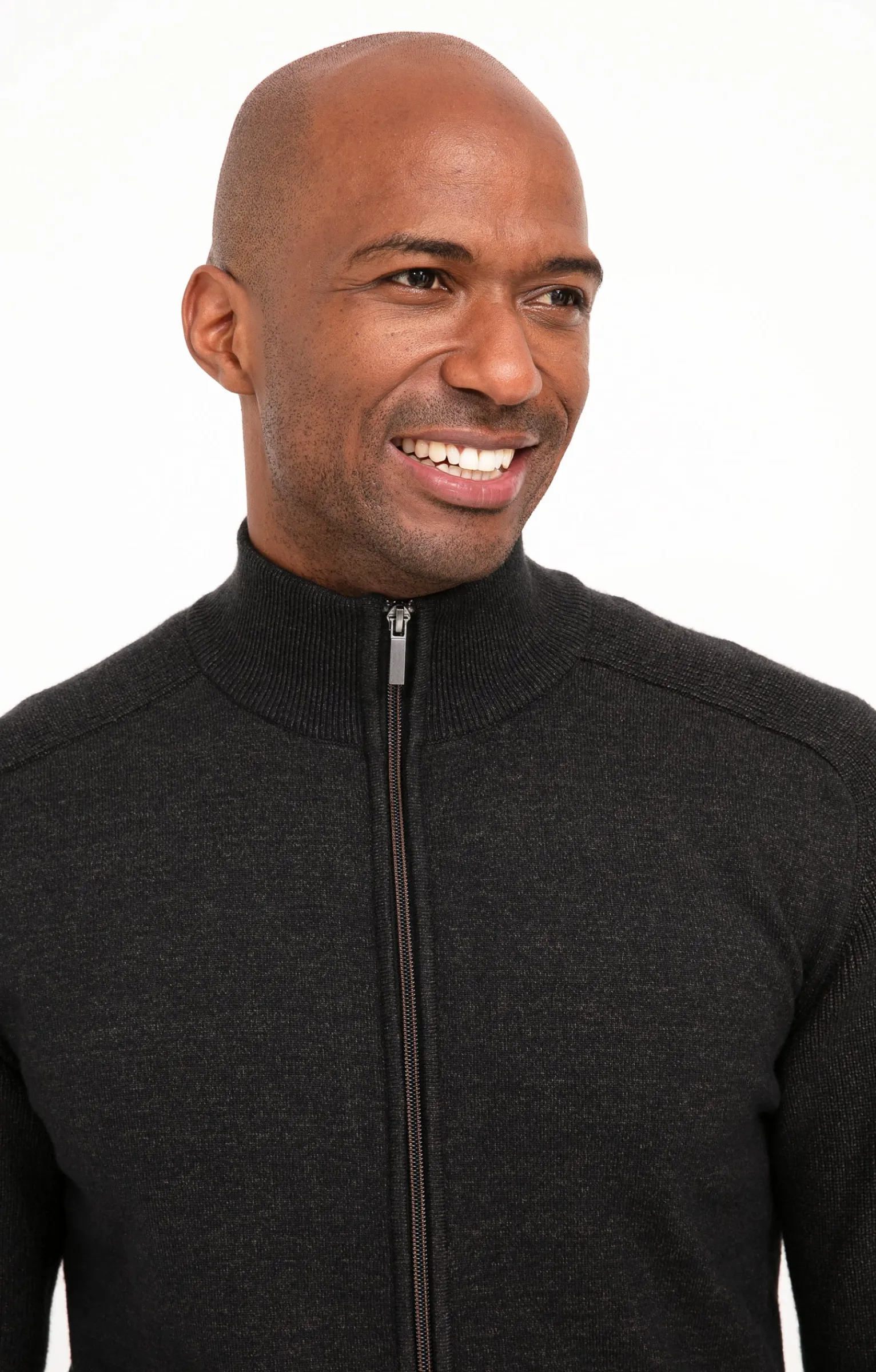 Pulls & Gilets<Armand Thiery Gilet uni détails camel - Chocolat