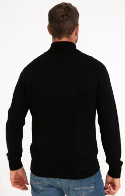 Pulls & Gilets<Armand Thiery Gilet uni en laine - Noir