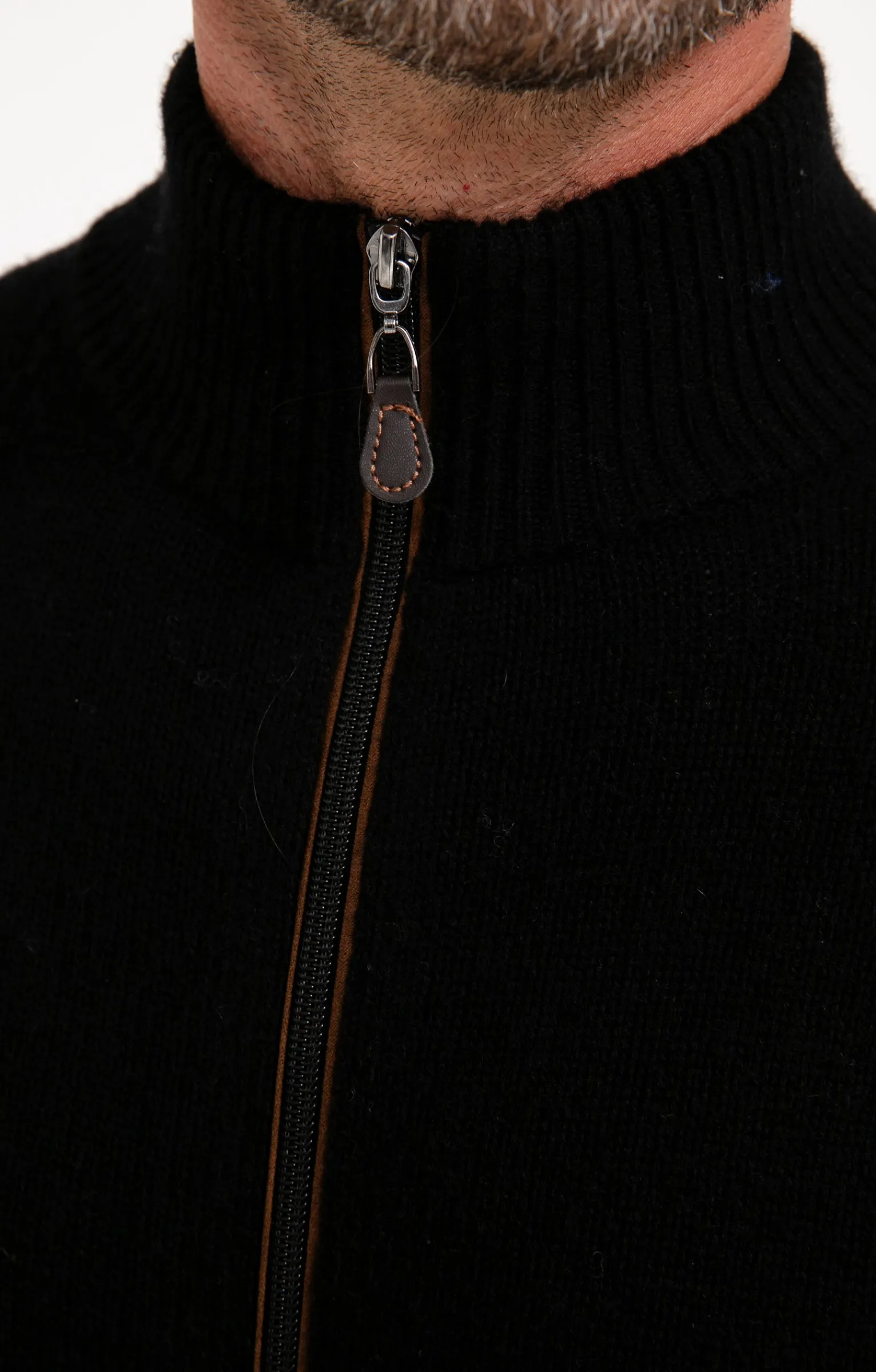 Pulls & Gilets<Armand Thiery Gilet uni en laine - Noir