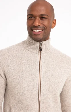 Pulls & Gilets<Armand Thiery Gilet uni en laine - Beige
