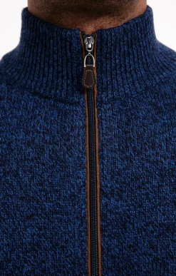 Pulls & Gilets<Armand Thiery Gilet uni en laine - Bleudur