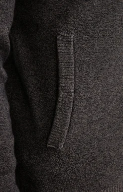 Pulls & Gilets<Armand Thiery Gilet uni zippé - Marron