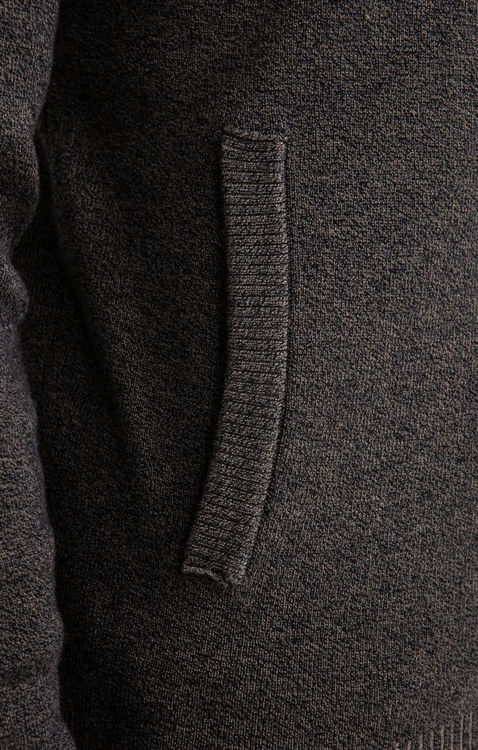 Pulls & Gilets<Armand Thiery Gilet uni zippé - Marron