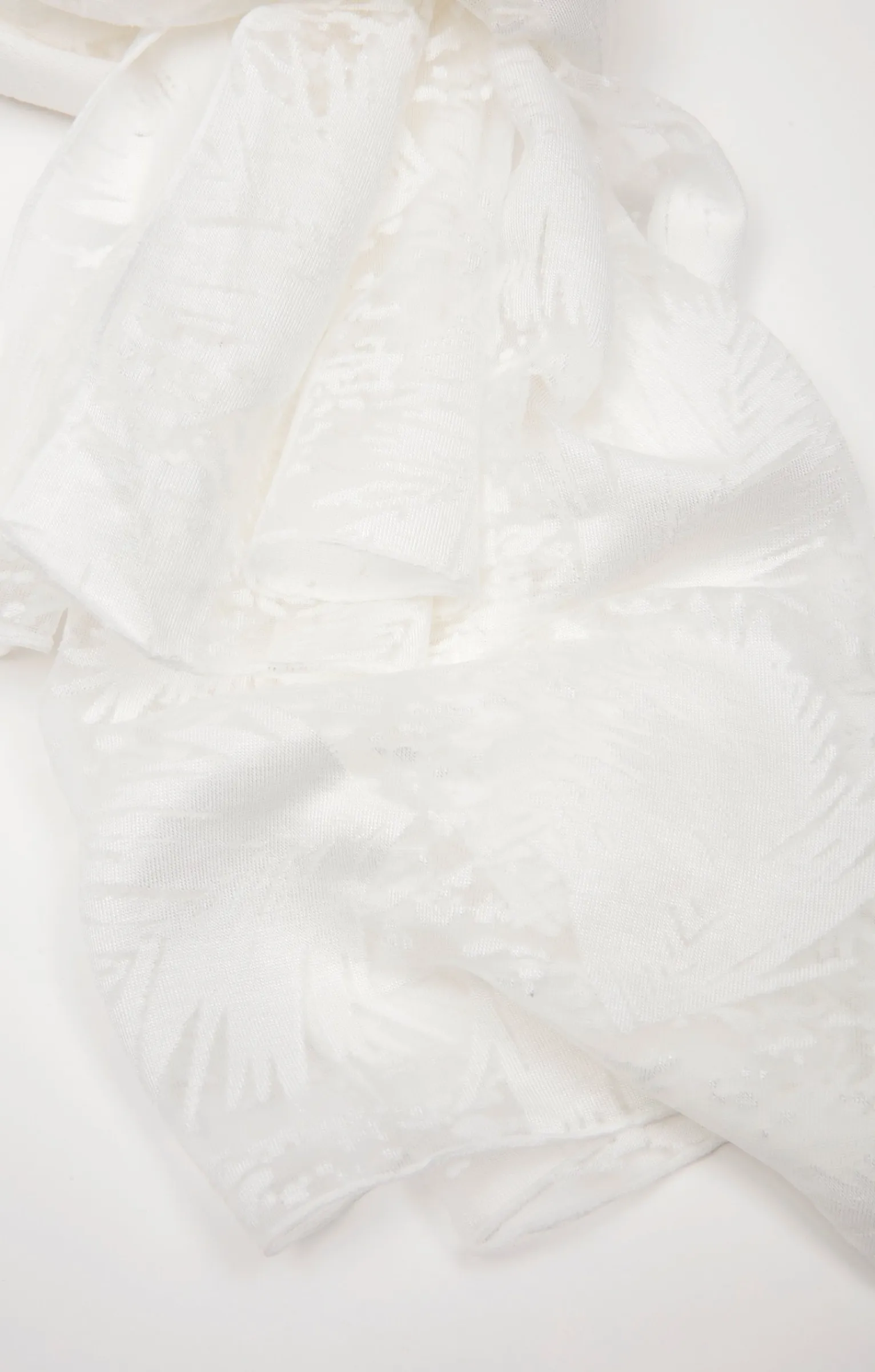 Accessoires<Armand Thiery Grand foulard léger tissé - Écru