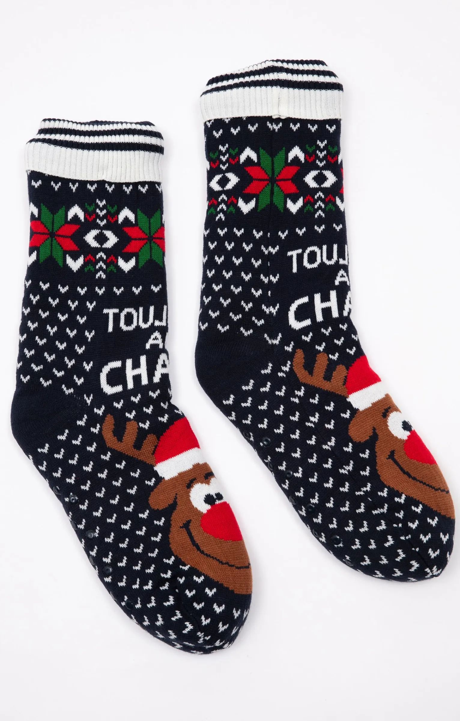 Accessoires<Armand Thiery Grosses chaussettes chaud - Marine
