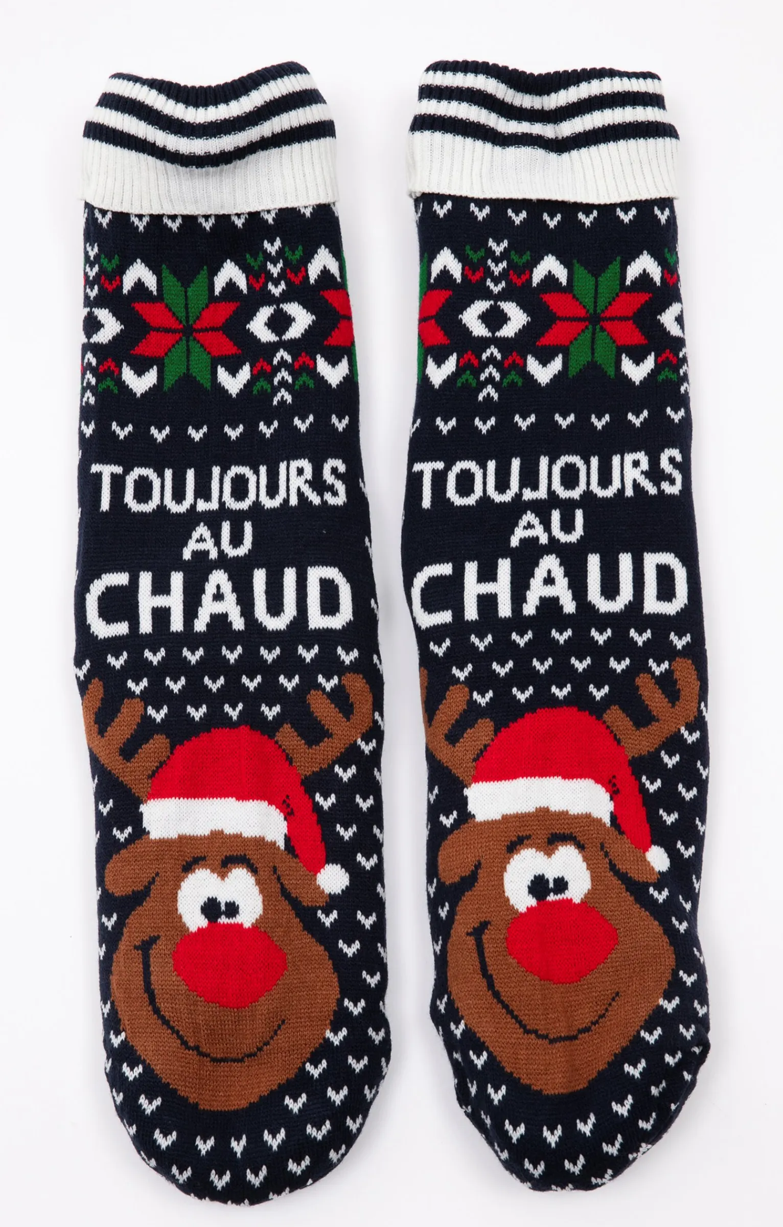 Accessoires<Armand Thiery Grosses chaussettes chaud - Marine