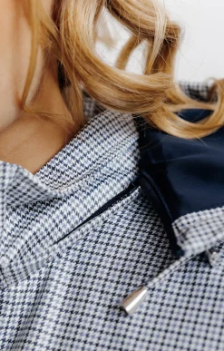 Impers & Parkas<Armand Thiery Imperméable en gomme à imprimé fantaisie - Marine