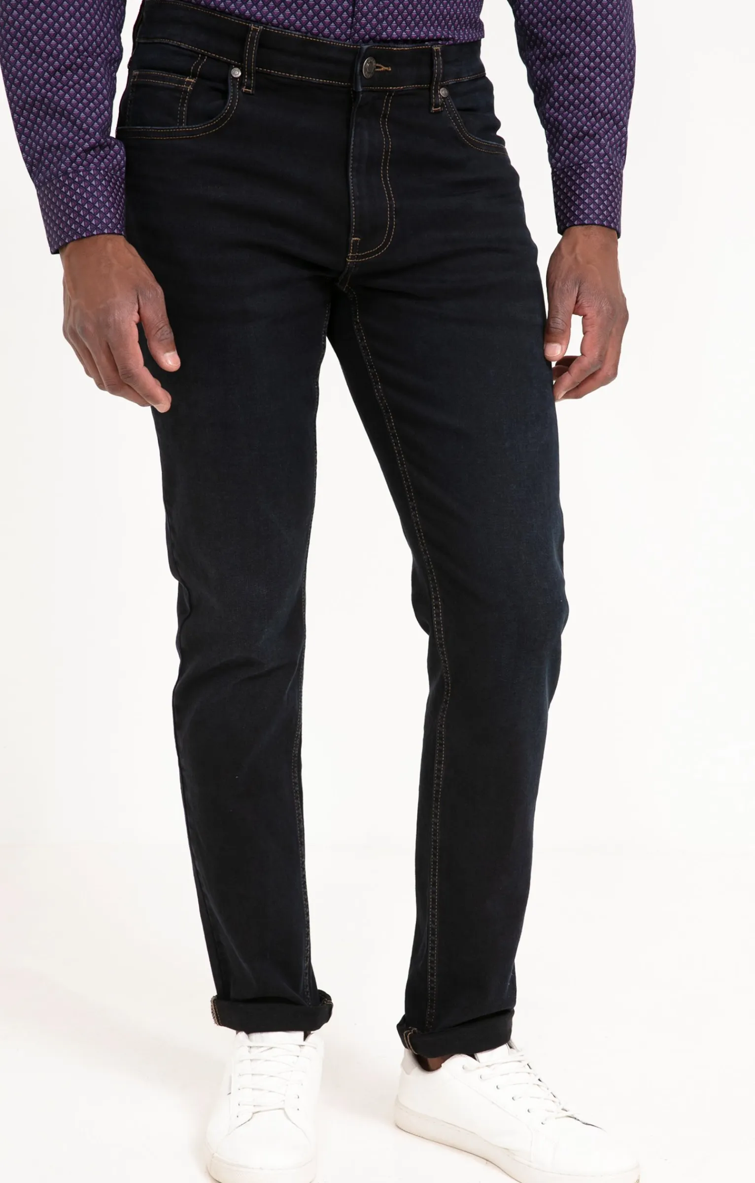 Jeans<Armand Thiery Jean Blublack - Marine