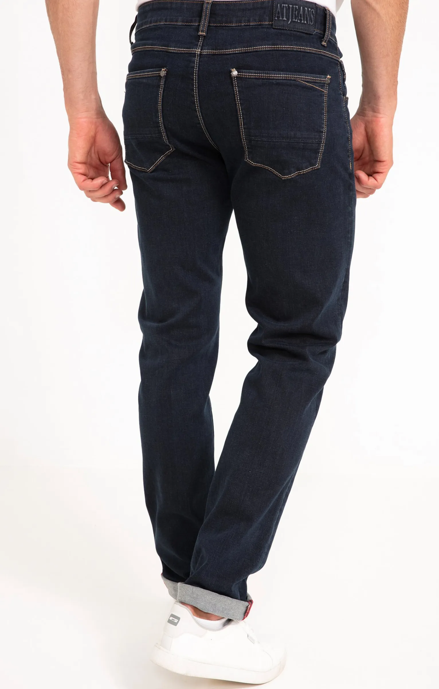 Jeans<Armand Thiery Jean Stripy - Bleu