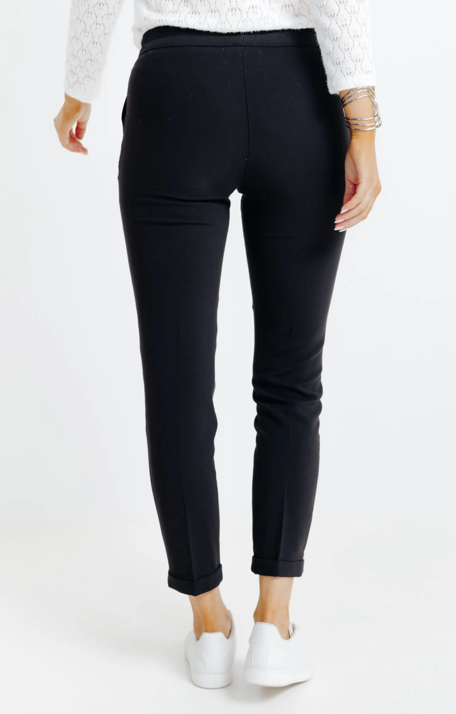 Pantalons<Armand Thiery Jogging avec viscose - Noir