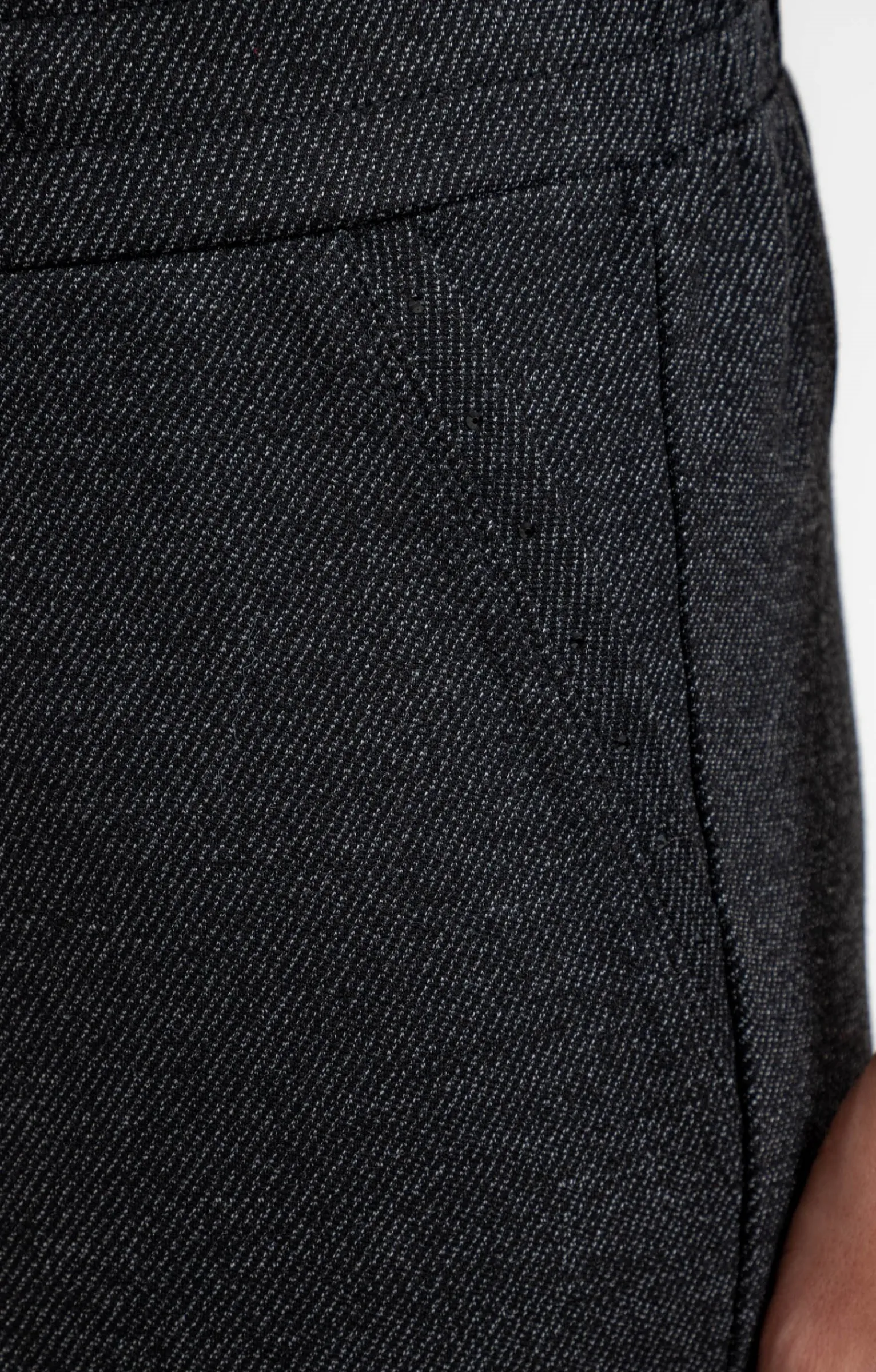 Pantalons<Armand Thiery Jogging milano chiné - Anthracite