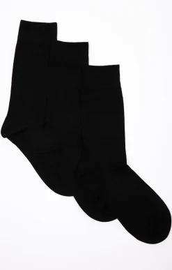 Sous-vêtements & Nuit<Armand Thiery Lot 3 paires de chaussettes mercerisées - Noir