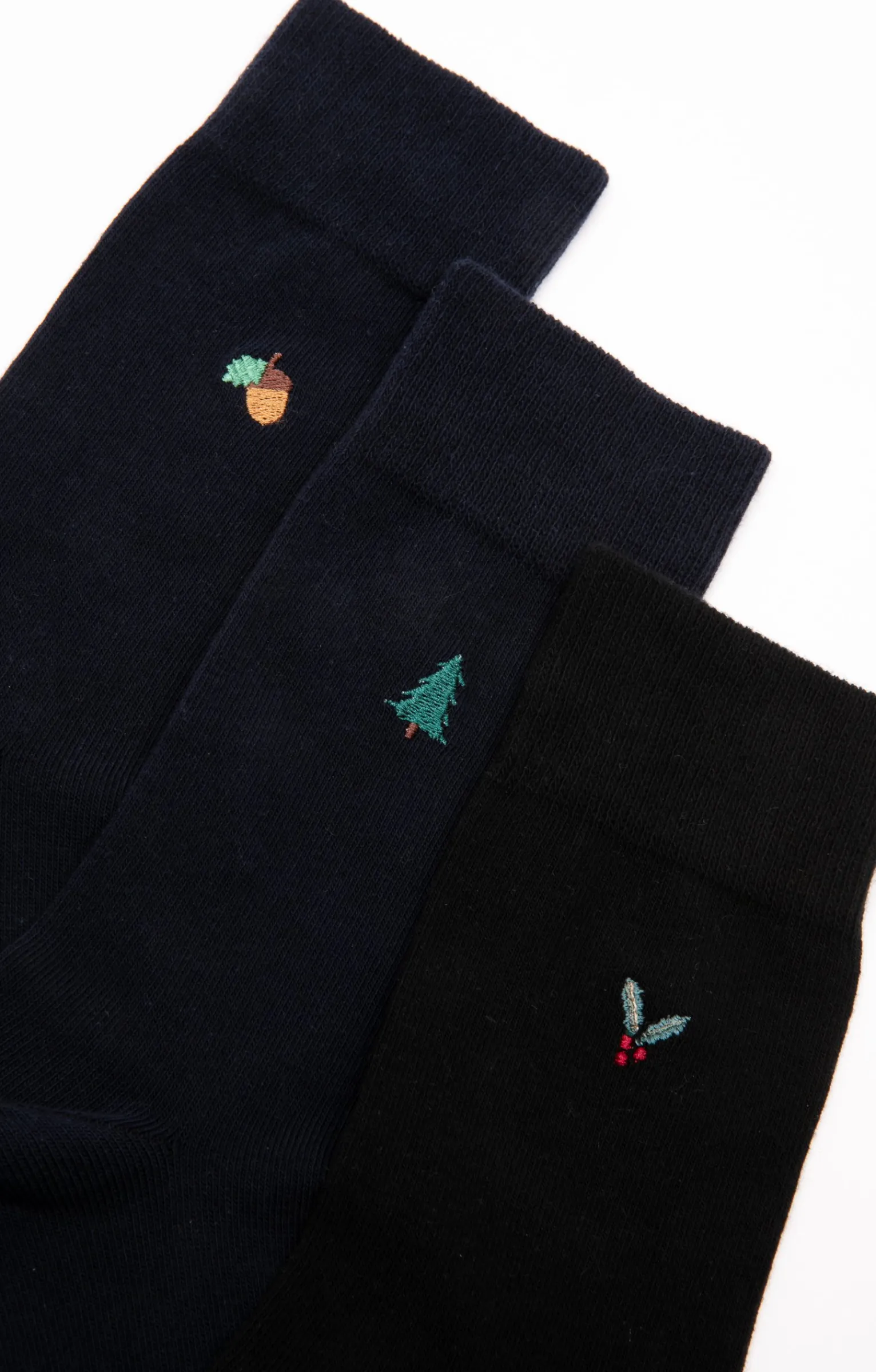 Sous-vêtements & Nuit<Armand Thiery Lot de 3 paires chaussettes HIVER BROD - Noir