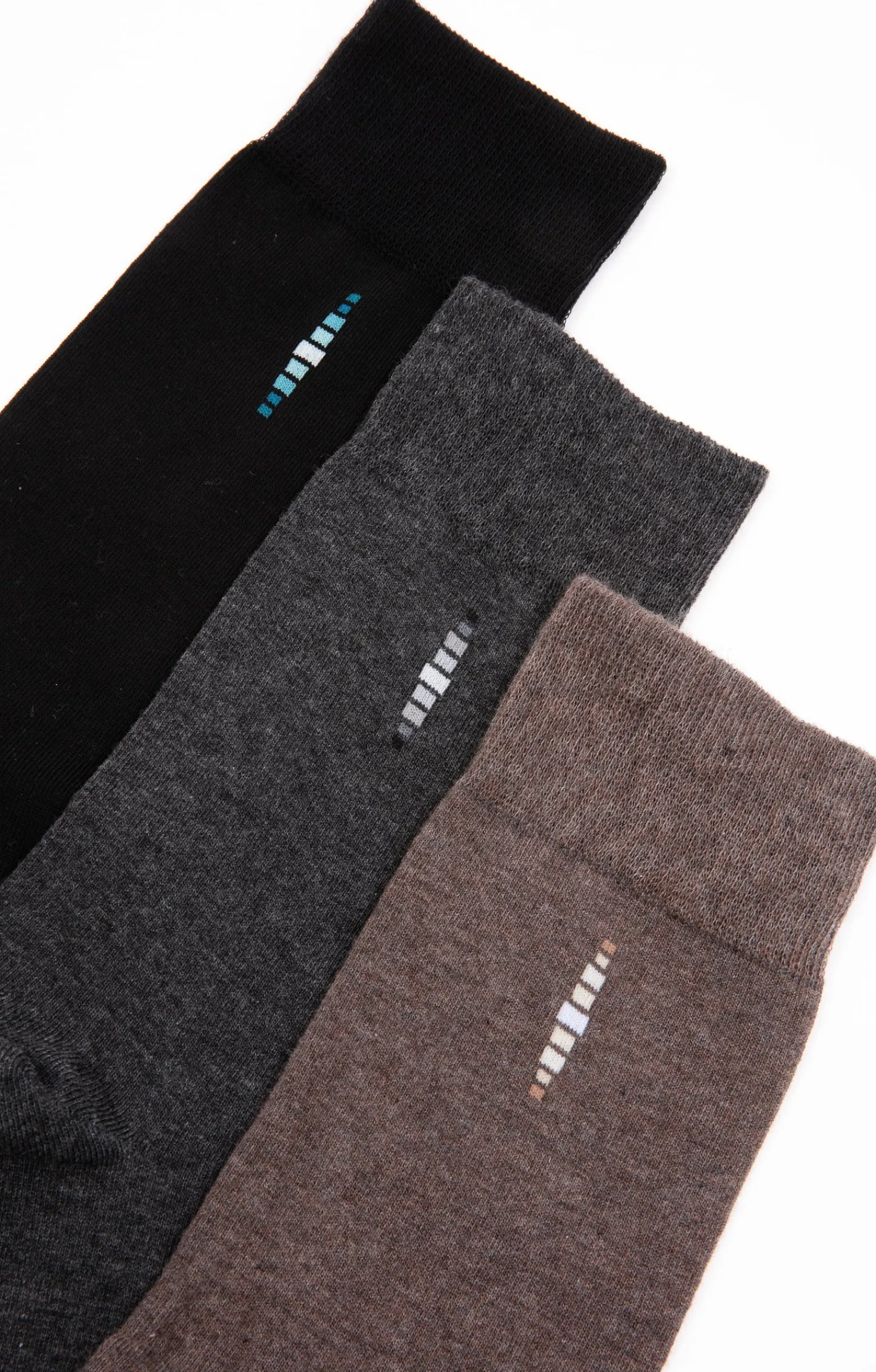 Sous-vêtements & Nuit<Armand Thiery Lot de 3 paires de chaussettes BAGUETTE - Marron