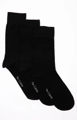Sous-vêtements & Nuit<Armand Thiery Lot de 3 paires de chaussettes UNIES - Noir